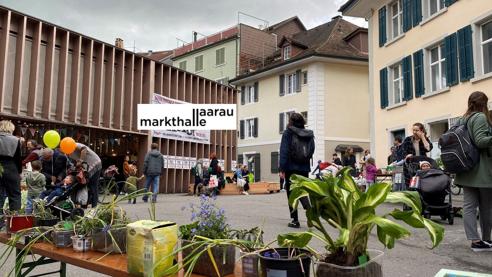 Pop Up Event Markthalle Aarau